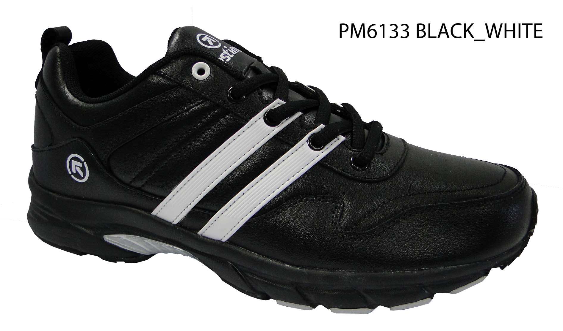 PM6133 BLACK_WHITE кроссовок 42-46