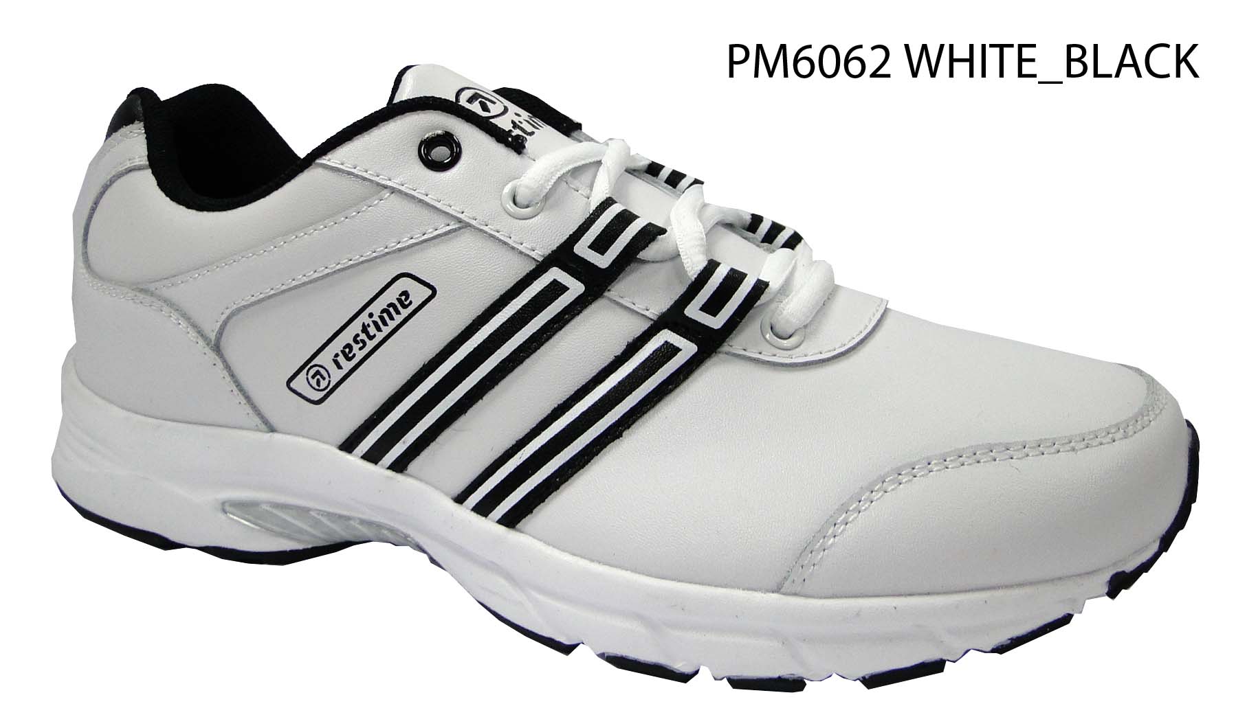 PM6062 WHITE_BLACK кроссовок 42-46