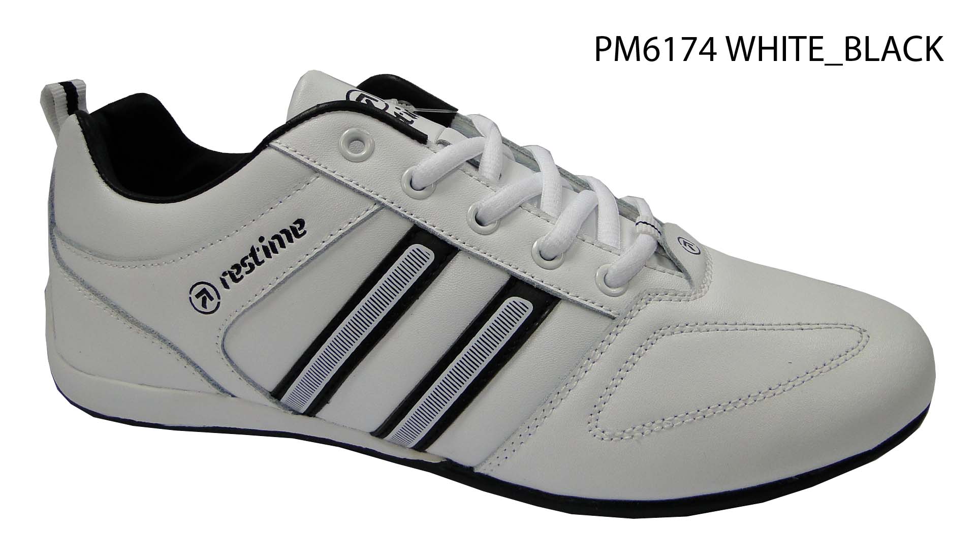 PM6174 WHITE_BLACK кроссовок 42-46